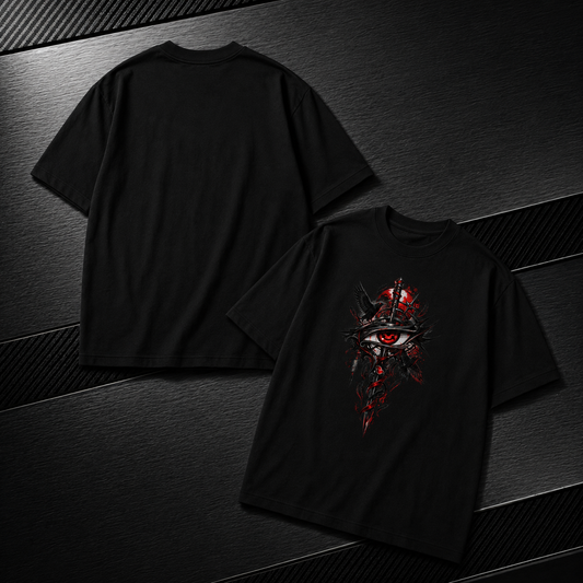 Uchiha Legacy Oversized T-Shirt | Premium Anime Streetwear