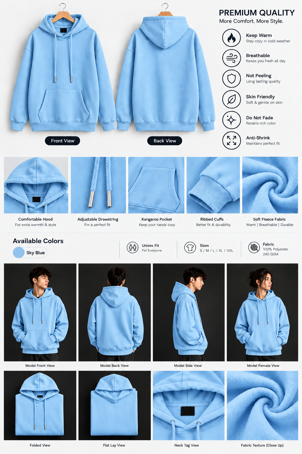 Premium Oversized Hoodie