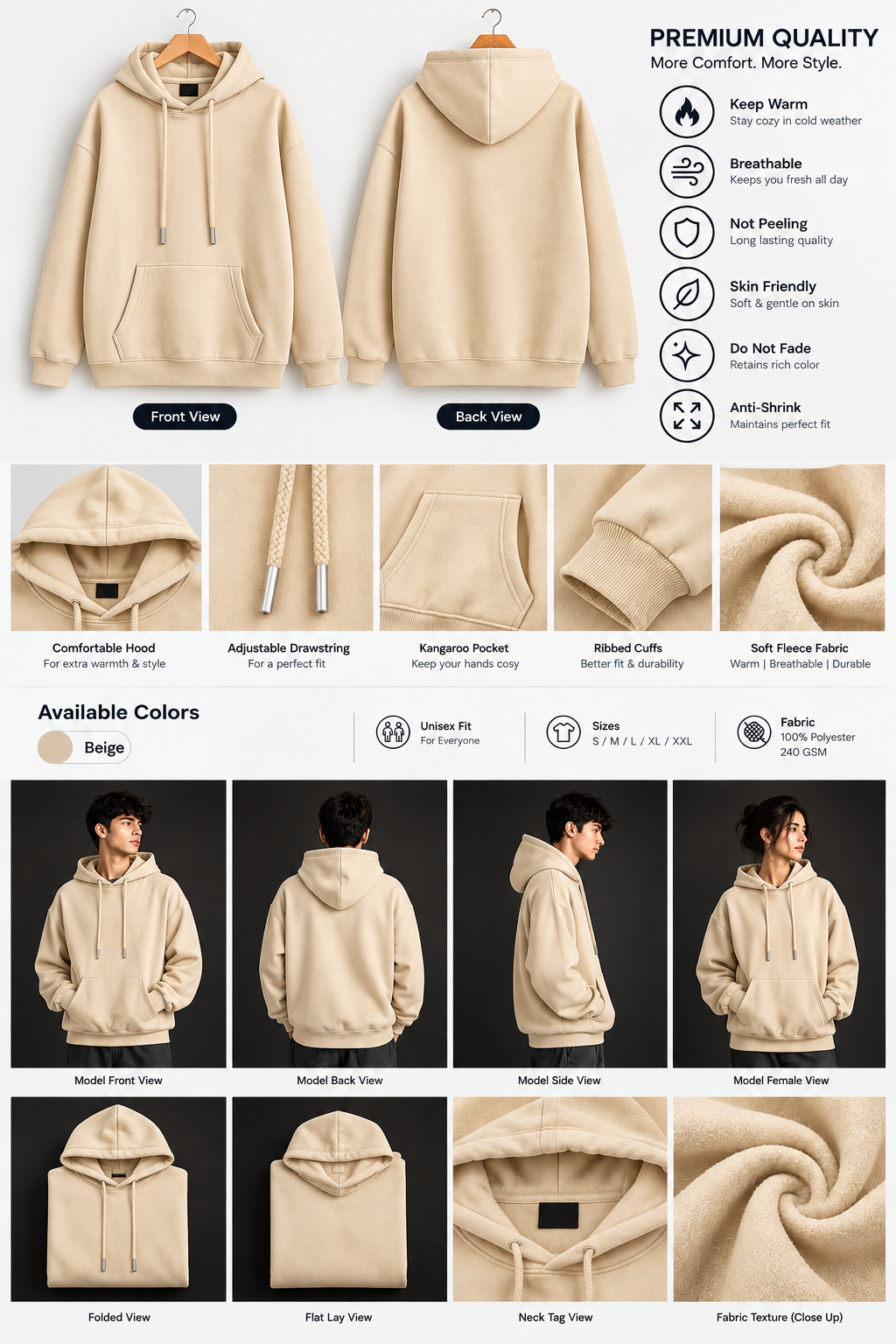 Premium Oversized Hoodie