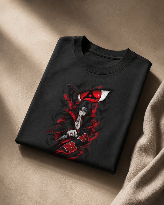 Itachi Uchiha Premium Oversized T-Shirt