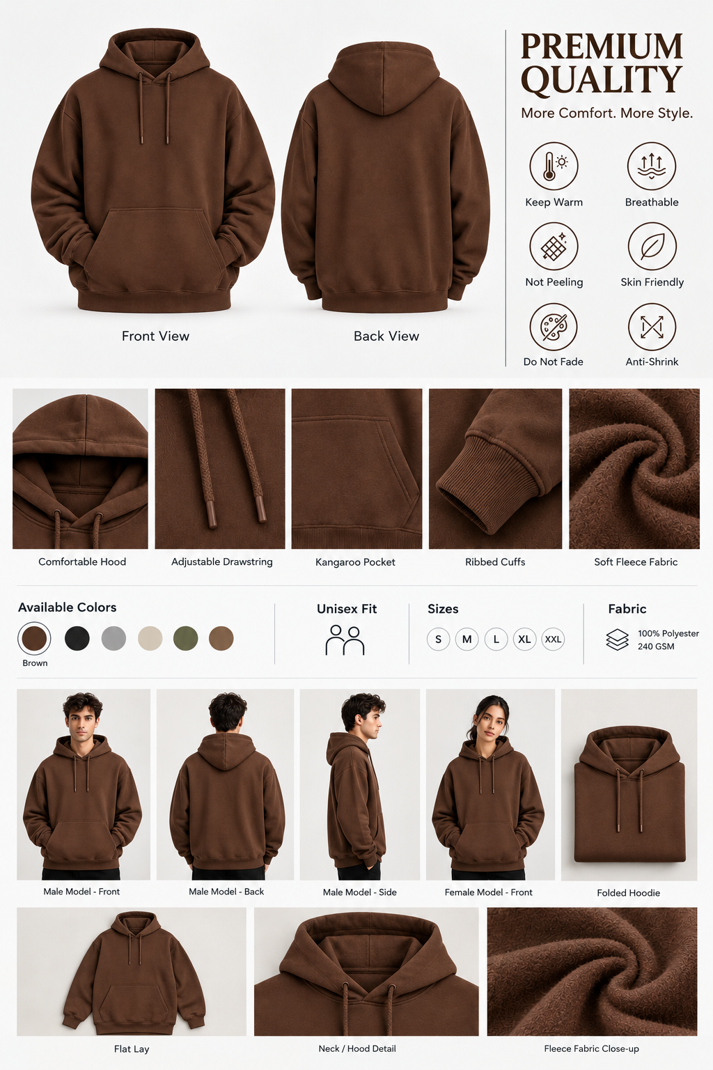 Premium Oversized Hoodie