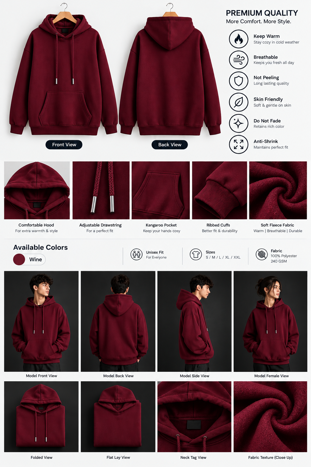 Premium Oversized Hoodie
