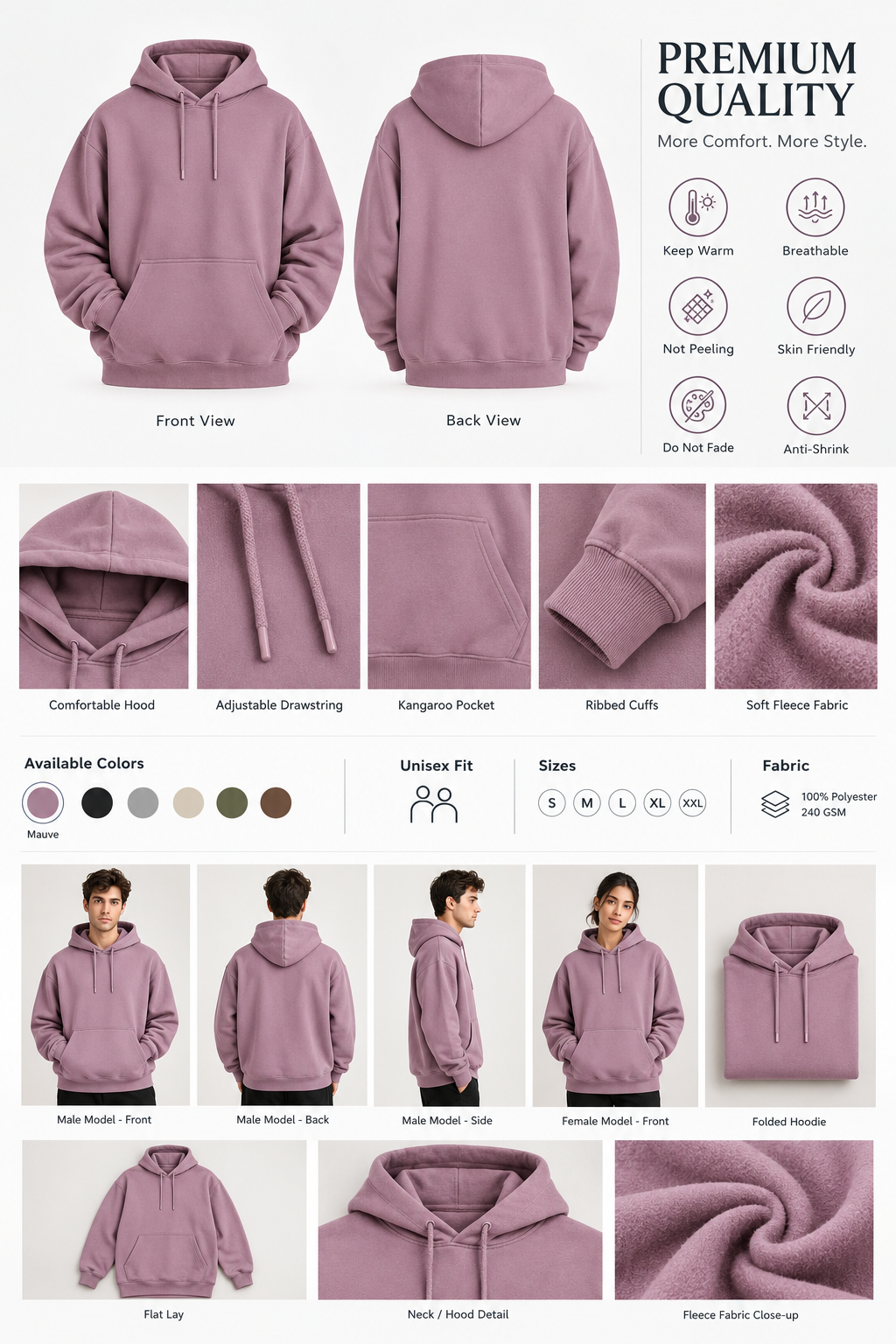 Premium Oversized Hoodie